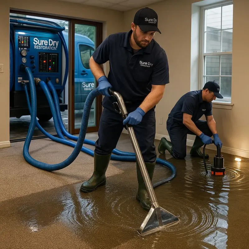 Water Extraction and Removal process in Evart, MI